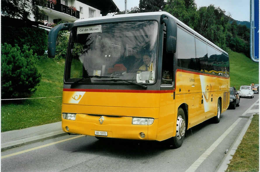 (098'132) - MOB Montreux - Nr. 11/VD 1070 - Renault am 26. August 2007 in Chteau-d'Oex, Landi