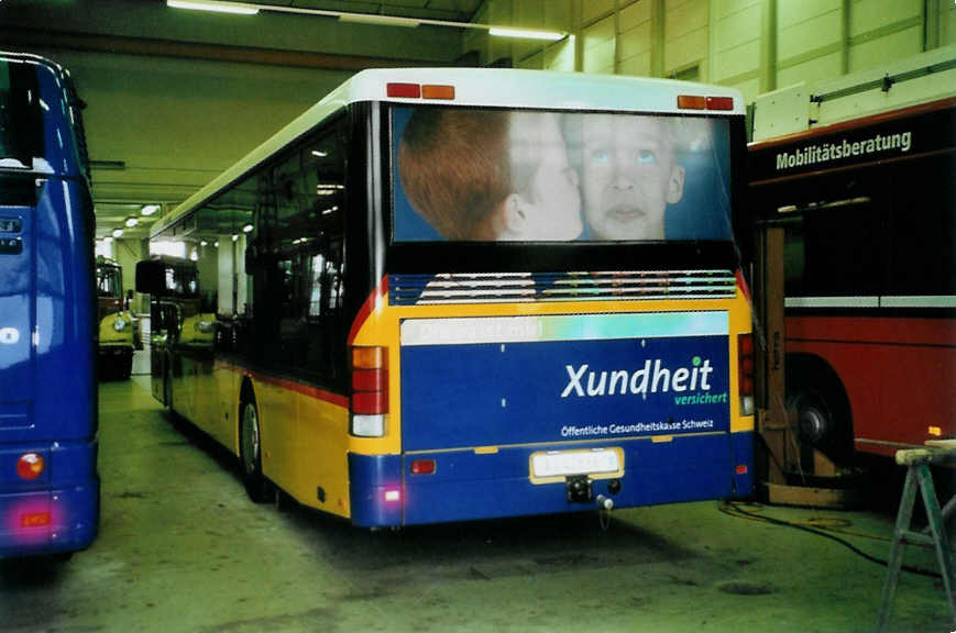 (098'307) - PostAuto Aargau - Nr. 16/AG 428'667 - Setra (ex P 25'602) am 1. September 2007 in Bellach, Hess