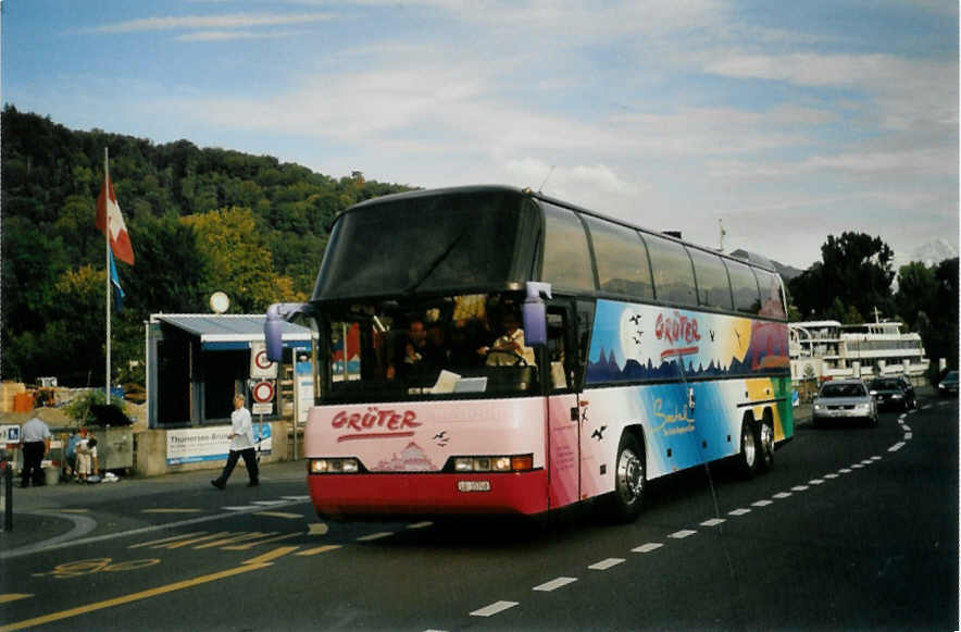 (098'730) - Grter, Hochdorf - LU 15'748 - Neoplan am 22. Septemeber 2007 bei der Schifflndte Thun