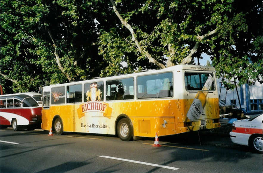 (098'731) - Party-Bus, Ruswil - LU 117'113 - Saurer/R&J (ex Stirnimann, Neuenkirch Nr. 42) am 22. September 2007 in Thun, Gwattstrasse