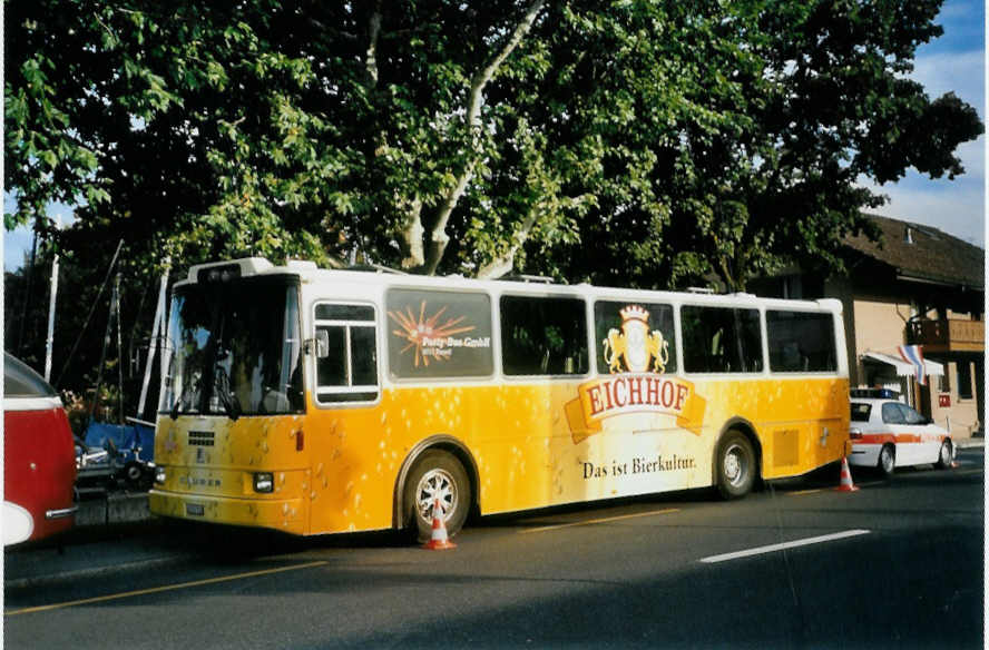 (098'735) - Party-Bus, Ruswil - LU 117'113 - Saurer/R&J (ex Stirnimann, Neuenkirch Nr. 42) am 22. September 2007 in Thun, Gwattstrasse