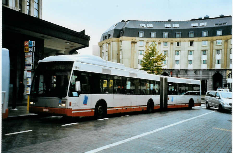 (099'228) - STIB Bruxelles - Nr. 8840/CIA-237 - Van Hool am 26. September 2007 in Bruxelles, Centraal