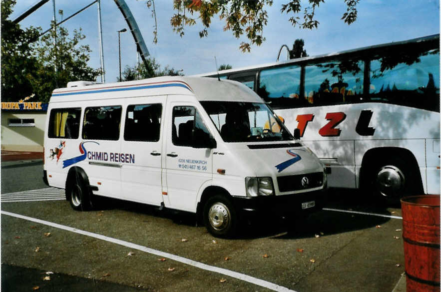 (099'632) - Aus der Schweiz: Schmid, Neuenkirch - LU 65'900 - VW am 2. Oktober 2007 in Rust, Europapark