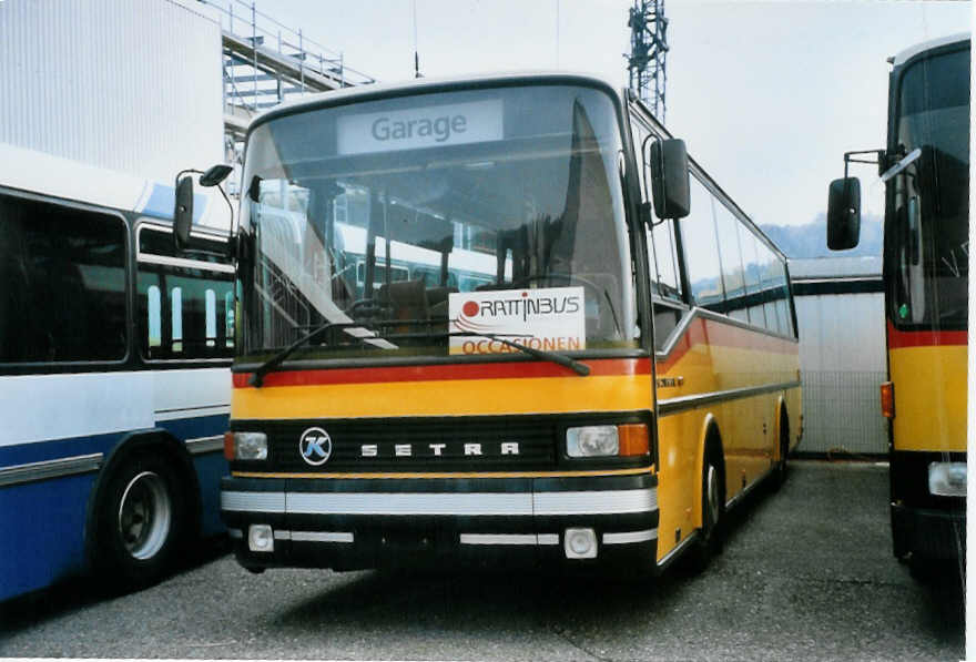 (100'702) - Schumacher, Metzerlen - Nr. 5 - Setra am 27. Oktober 2007 in Biel, Rattinbus