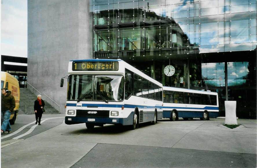 (101'316) - ZVB Zug - Nr. 108/ZG 54'618 - NAW/Hess (ex Nr. 98) am 26. November 2007 beim Bahnhof Zug