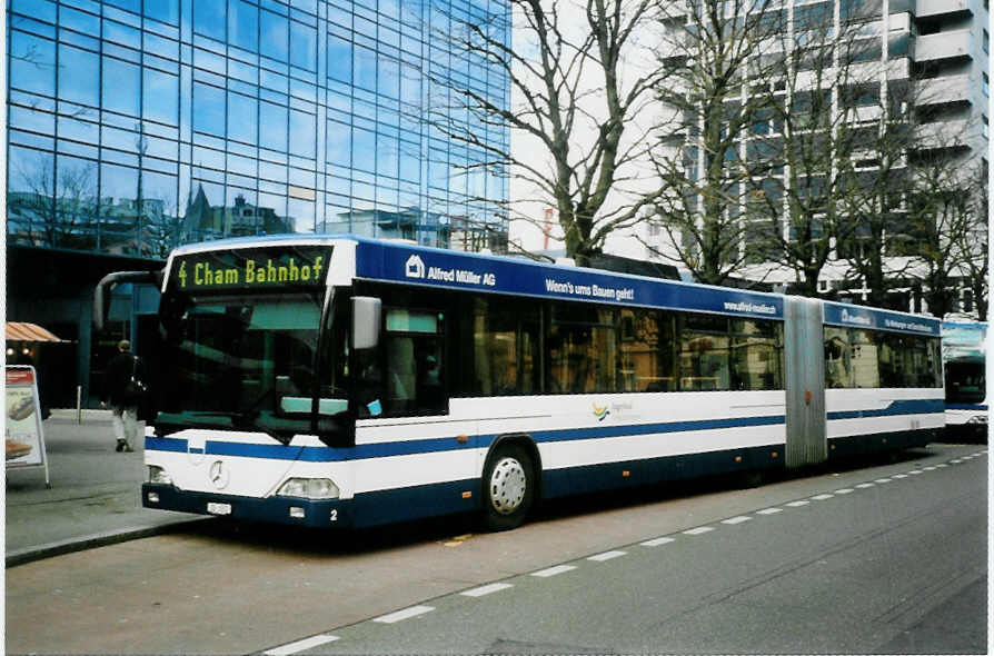 (101'336) - ZVB Zug - Nr. 2/ZG 3352 - Mercedes/Hess am 26. November 2007 in Zug, Metalli