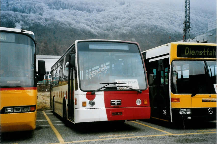 (102'029) - TPF Fribourg - Nr. 43 - Van Hool (ex GFM Fribourg Nr. 43) am 22. Dezember 2007 in Biel, Rattinbus