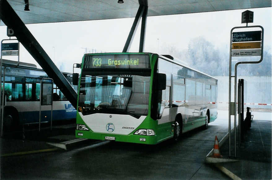 (102'223) - Welti-Furrer, Zrich - Nr. 59/ZH 634'613 - Mercedes (ex Frhlich, Zrich Nr. 613) am 23. Dezember 2007 in Zrich, Flughafen