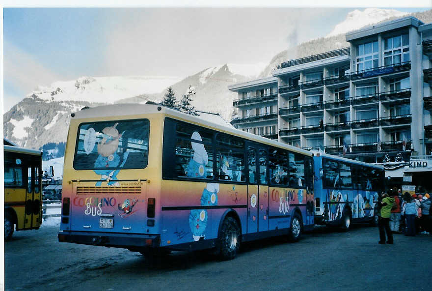 (102'828) - AVG Grindelwald - Nr. 19/BE 363'305 - Vetter am 2. Januar 2008 beim Bahnhof Grindelwald