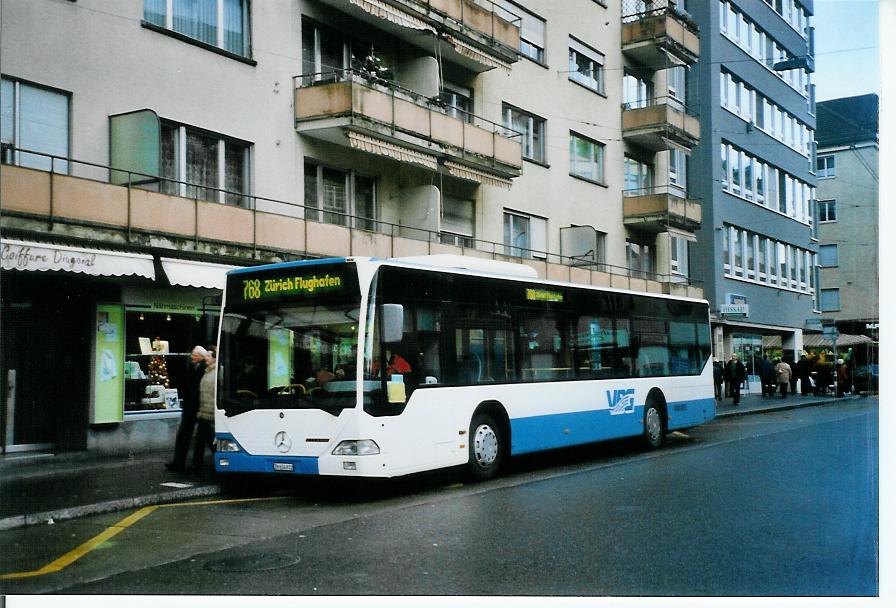 (103'436) - Welti-Furrer, Zrich - Nr. 63/ZH 634'612 - Mercedes (ex Frhlich, Zrich Nr. 612) am 7. Januar 2008 beim Bahnhof Zrich-Oerlikon