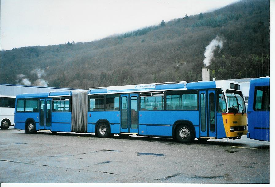 (103'509) - PostAuto Bern - Volvo/R&J (ex VB Biel Nr. 132) am 12. Januar 2008 in Biel, Rattinbus