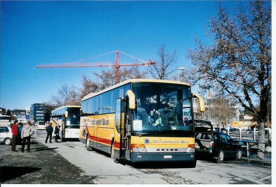 (103'714) - AVG Grindelwald - Nr. 27/BE 345'856 - Setra am 23. Januar 2008 in Thun, Rosenau