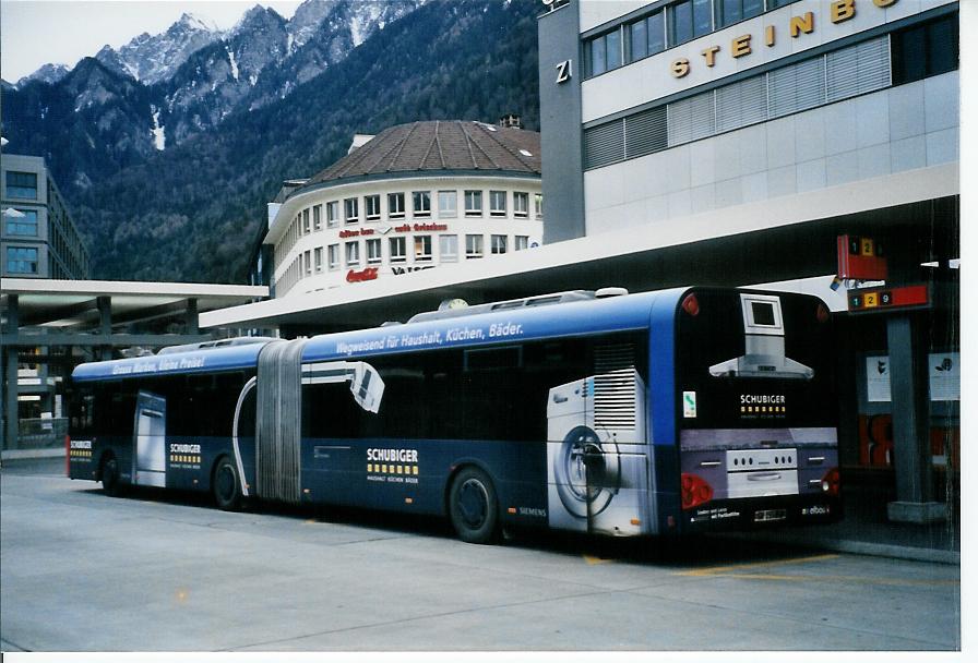 (103'920) - SBC Chur - Nr. 58/GR 155'858 - Solaris am 4. Februar 2008 beim Bahnhof Chur