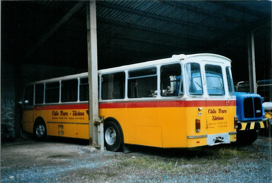 (104'826) - Oldie-Tours Zrisee, Wollerau - Nr. 15 - FBW/Hess am 1. Mrz 2008 in Nfels