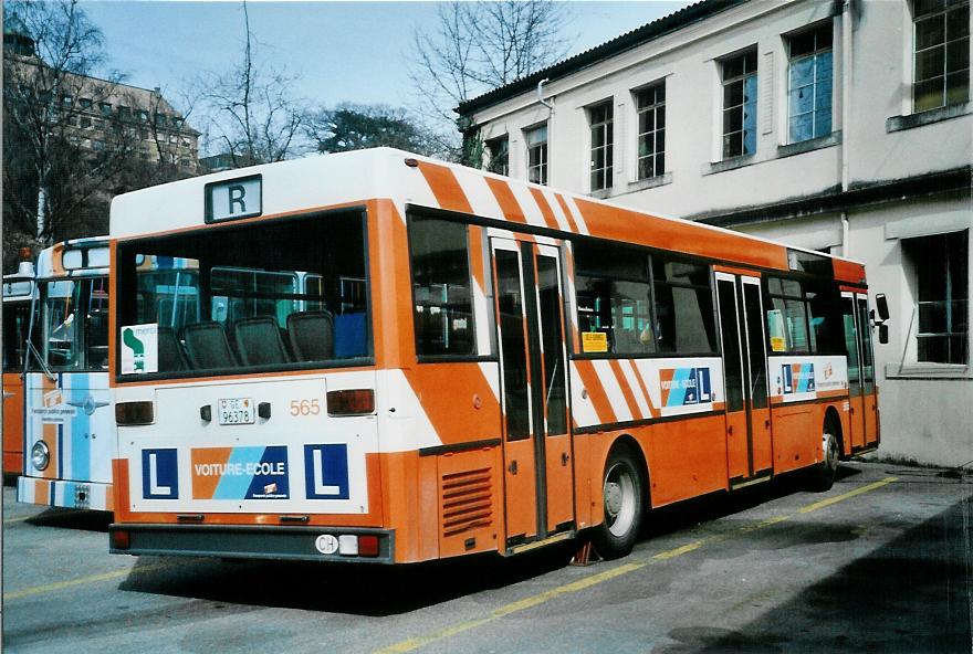 (105'207) - TPG Genve - Nr. 565/GE 96'378 - Mercedes am 15. Mrz 2008 in Genve, Dpt