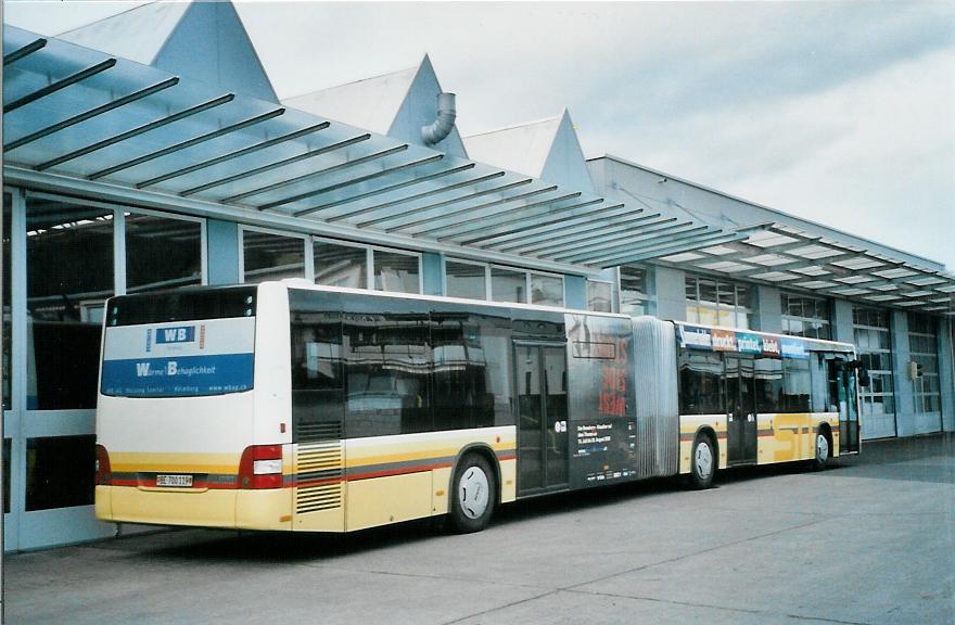 (105'308) - STI Thun - Nr. 119/BE 700'119 - MAN am 16. Mrz 2008 in Thun, Garage