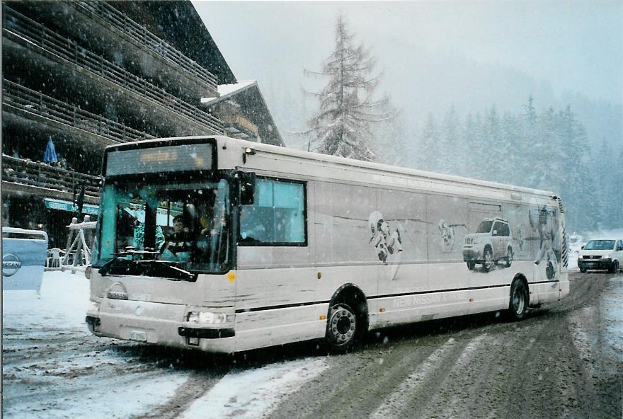 (105'525) - TMR Martigny - Nr. 108/VS 27'934 - Irisbus am 21. Mrz 2008 in Verbier, Medran