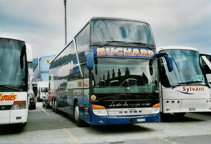 (106'133) - Buchard, Leytron - Nr. 31/VS 174'370 - Setra am 3. April 2008 in Thun, Expo