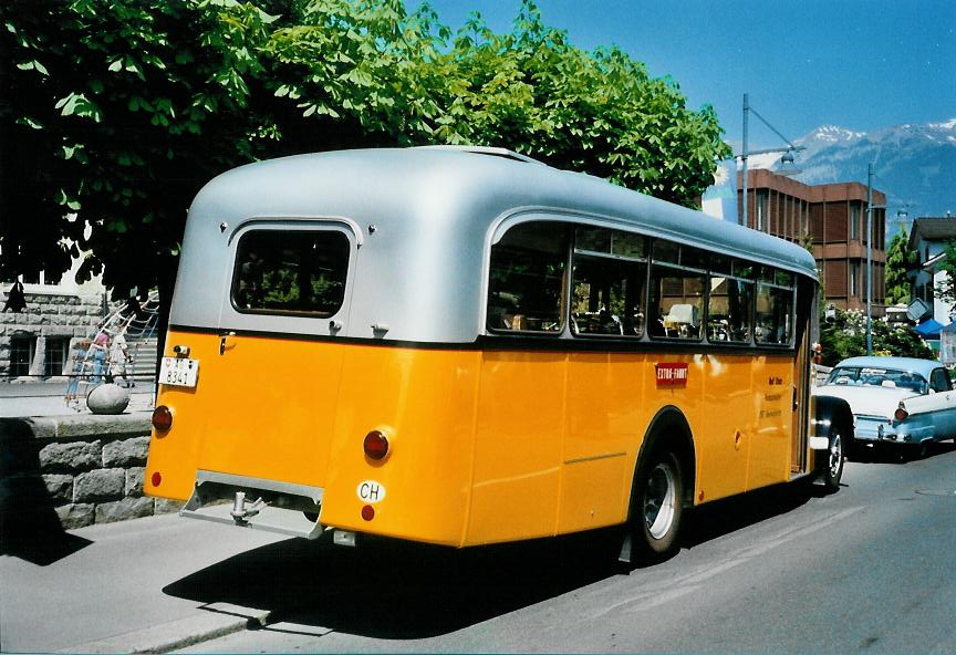 (106'933) - Stutz, Oberlunkhofen - AG 8341 - Saurer/Tscher (ex Dubs, Stallikon) am 10. Mai 2008 in Sarnen, OiO