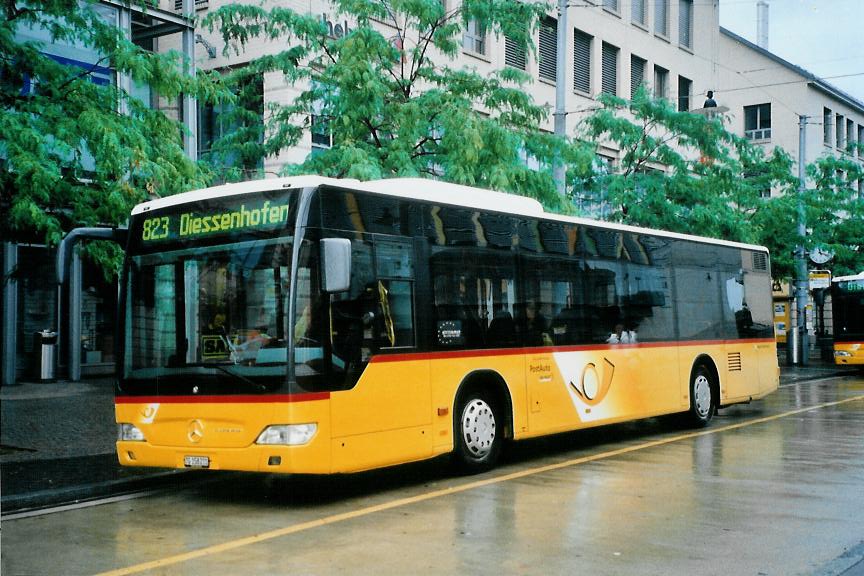 (109'129) - PostAuto Ostschweiz - Nr. 20/TG 158'211 - Mercedes am 13. Juli 2008 beim Bahnhof Frauenfeld