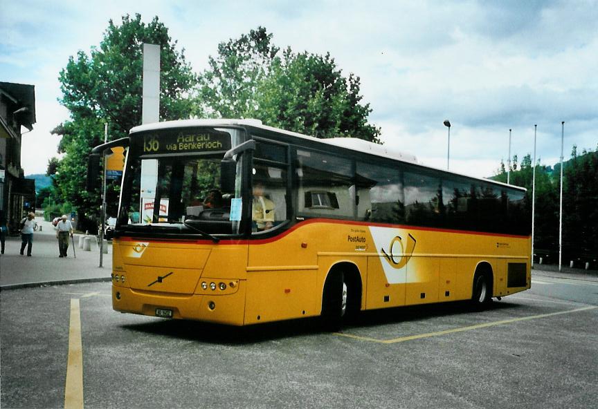 (109'533) - Brem, Wlflinswil - AG 6452 - Volvo am 20. Juli 2008 beim Bahnhof Frick