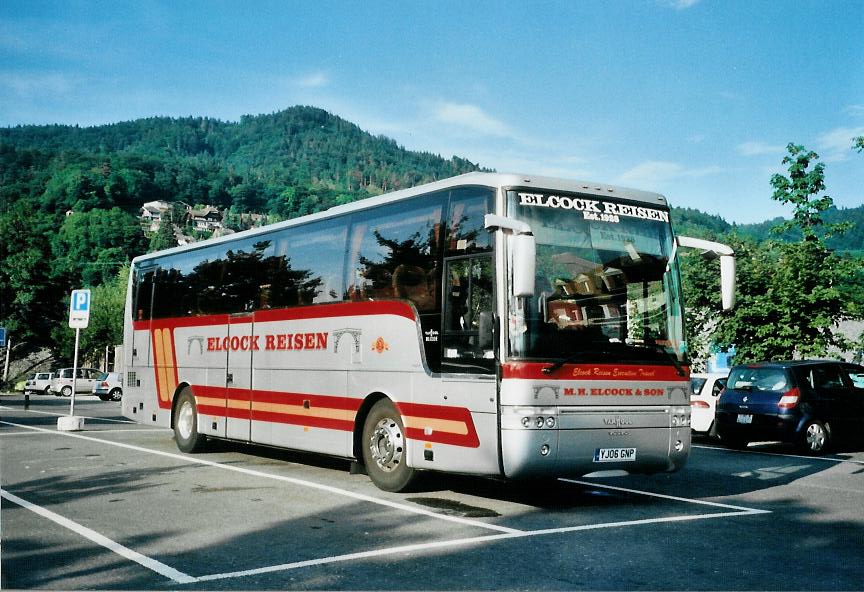 (109'735) - Aus England: Elcock, Telford - YJ06 GNP - Volvo/Van Hool am 28. Juli 2008 in Thun, Seestrasse