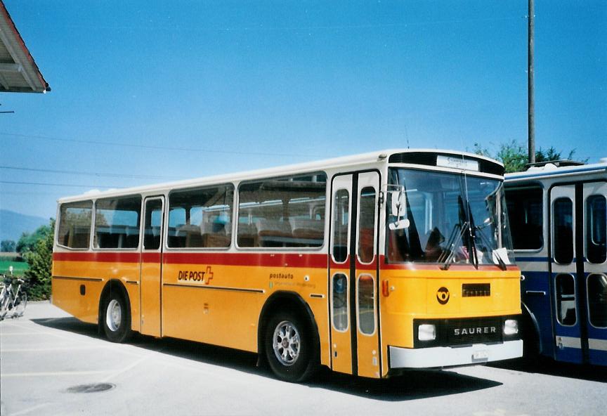 (110'634) - Ruklic, Schaffhausen - SH 17'473 - Saurer/Tscher (ex Schett, Sargans) am 30. August 2008 in Niederbipp, Saurertreffen