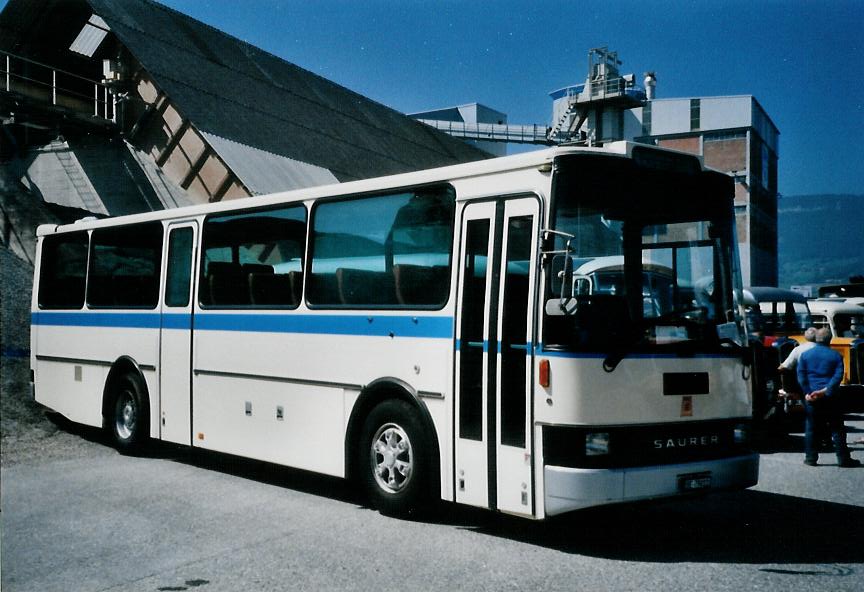 (110'717) - Roth, Niederwangen - BE 79'011 - Saurer/R&J (ex Vgtli, Seewen; ex Hartmann, Kblis Nr. 34; ex Hartmann, Kblis Nr. 11) am 30. August 2008 in Niederbipp, Saurertreffen