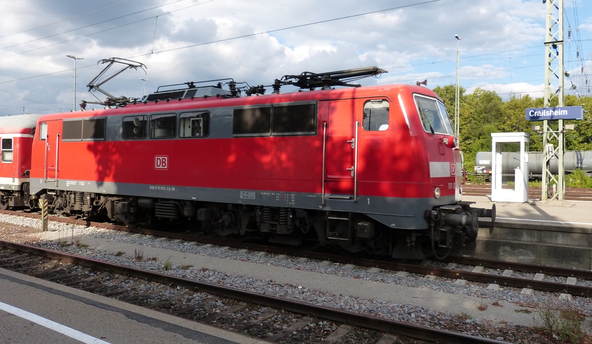 111 025-3 Crailsheim 02.09.2015