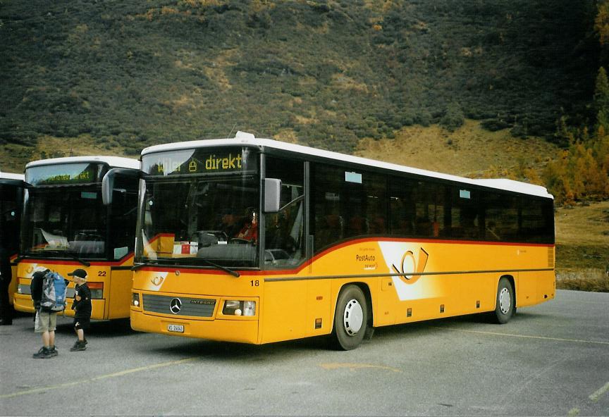 (111'509) - Jaggi, Kippel - Nr. 18/VS 24'043 - Mercedes am 12. Oktober 2008 auf der Fafleralp