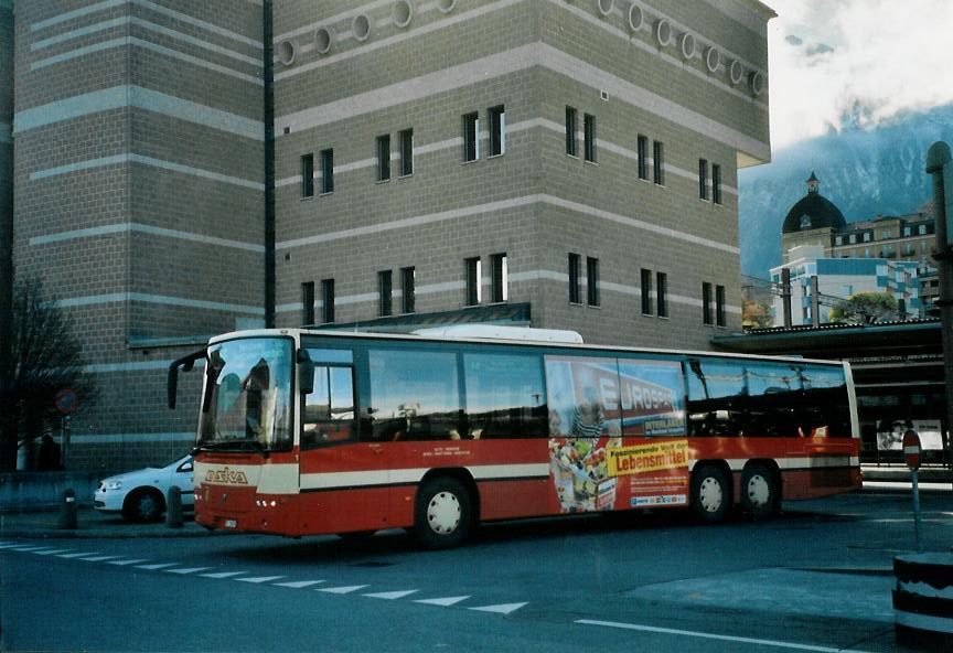 (112'122) - ASKA Aeschi - Nr. 1/BE 26'869 - Volvo am 19. November 2008 beim Bahnhof Spiez