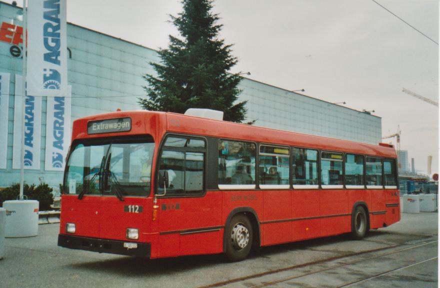 (112'307) - Bernmobil, Bern - Nr. 112/BE 500'112 - Volvo/R&J am 28. November 2008 in Bern, Guisanplatz