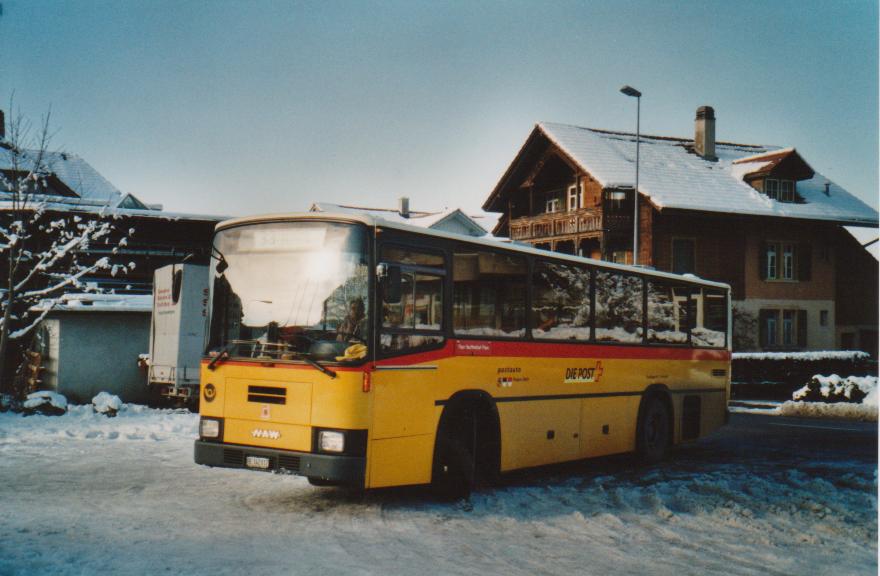 (112'908) - Moser, Teuffenthal - BE 142'017 - NAW/R&J (ex Burri, Teuffenthal) am 13. Dezember 2008 in Steffisburg, Ziegelei