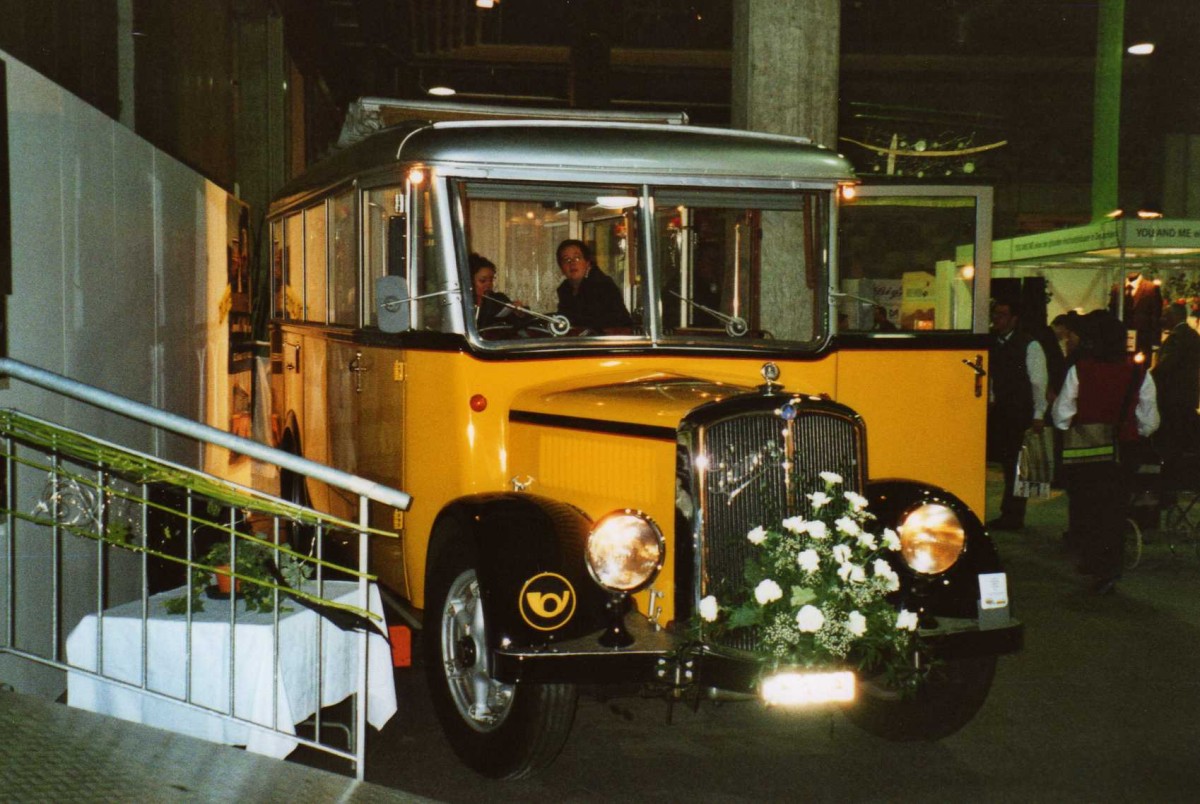 (113'906) - Arnold, Steinach - SG 4159 - Saurer/Hess (ex Ringgenberg, Belp; ex ???; ex Wanzenried, Innereriz; ex Burri, Teuffenthal) am 17. Januar 2009 in St. Gallen, OLMA