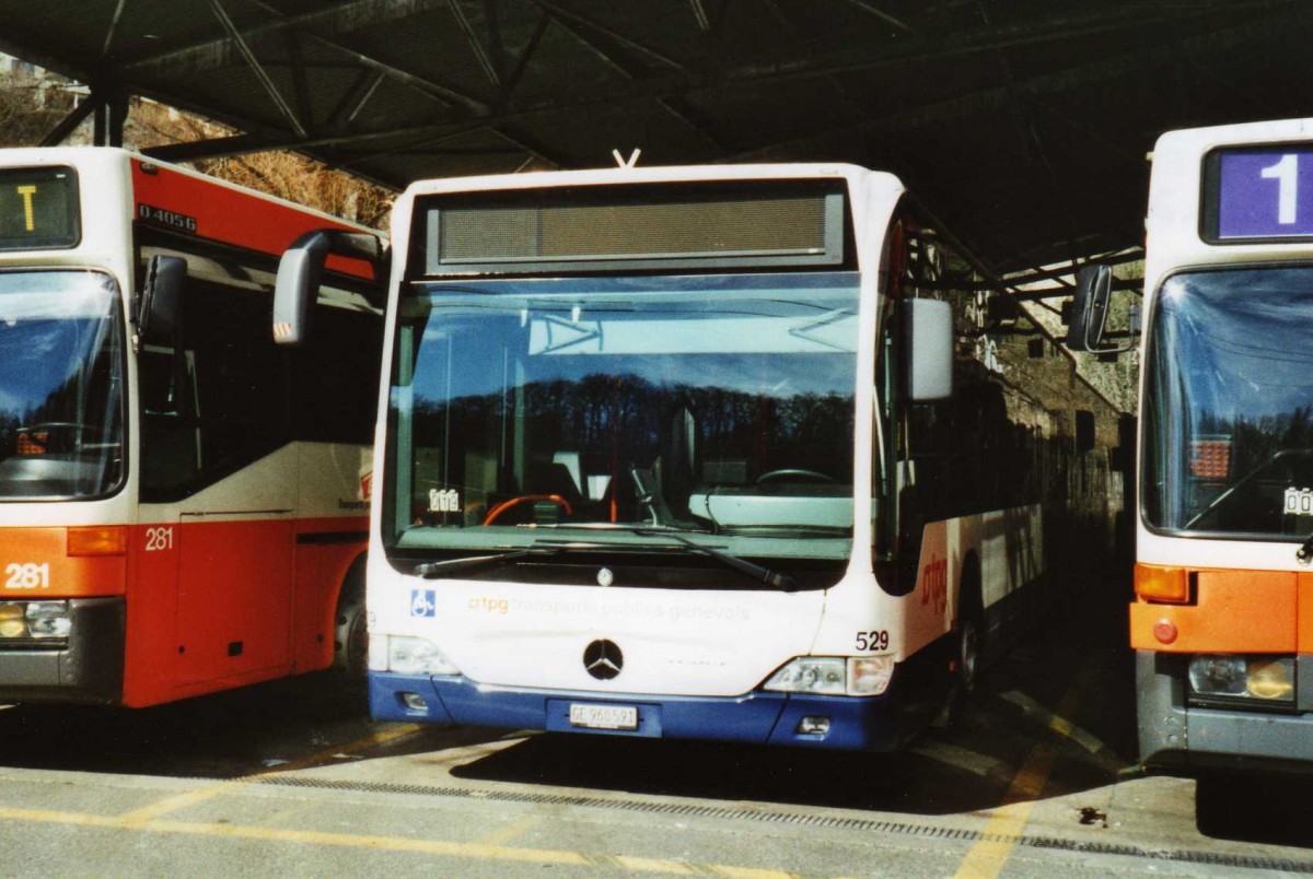 (114'930) - TPG Genve - Nr. 529/GE 960'591 - Mercedes am 8. Mrz 2009 in Genve, Dpt