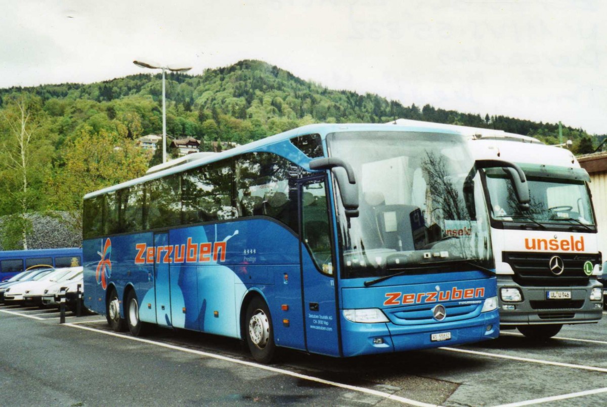 (116'212) - Zerzuben, Visp-Eyholz - Nr. 11/VS 55'832 - Mercedes am 29. April 2009 in Thun, Seestrasse