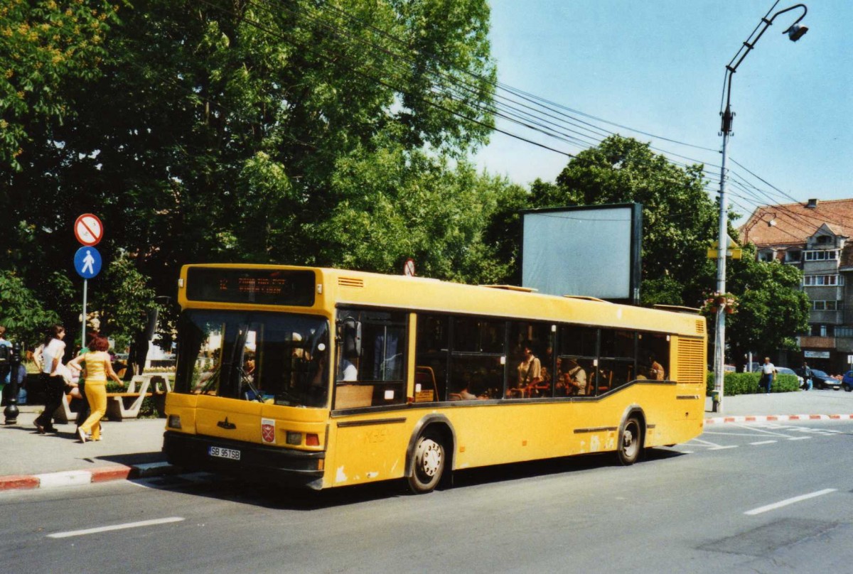 (116'804) - Tursib, Sibiu - Nr. 364/SB 95 TSB - MAZ am 27. Mai 2009 in Sibiu, Parcul Theretulu