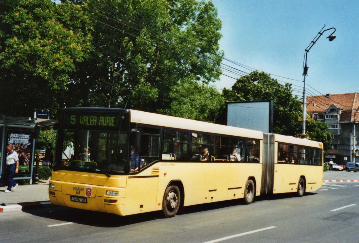 (116'806) - Tursib, Sibiu - Nr. 16/SB 16 TSB - MAN am 27. Mai 2009 in Sibiu, Parcul Theretulu