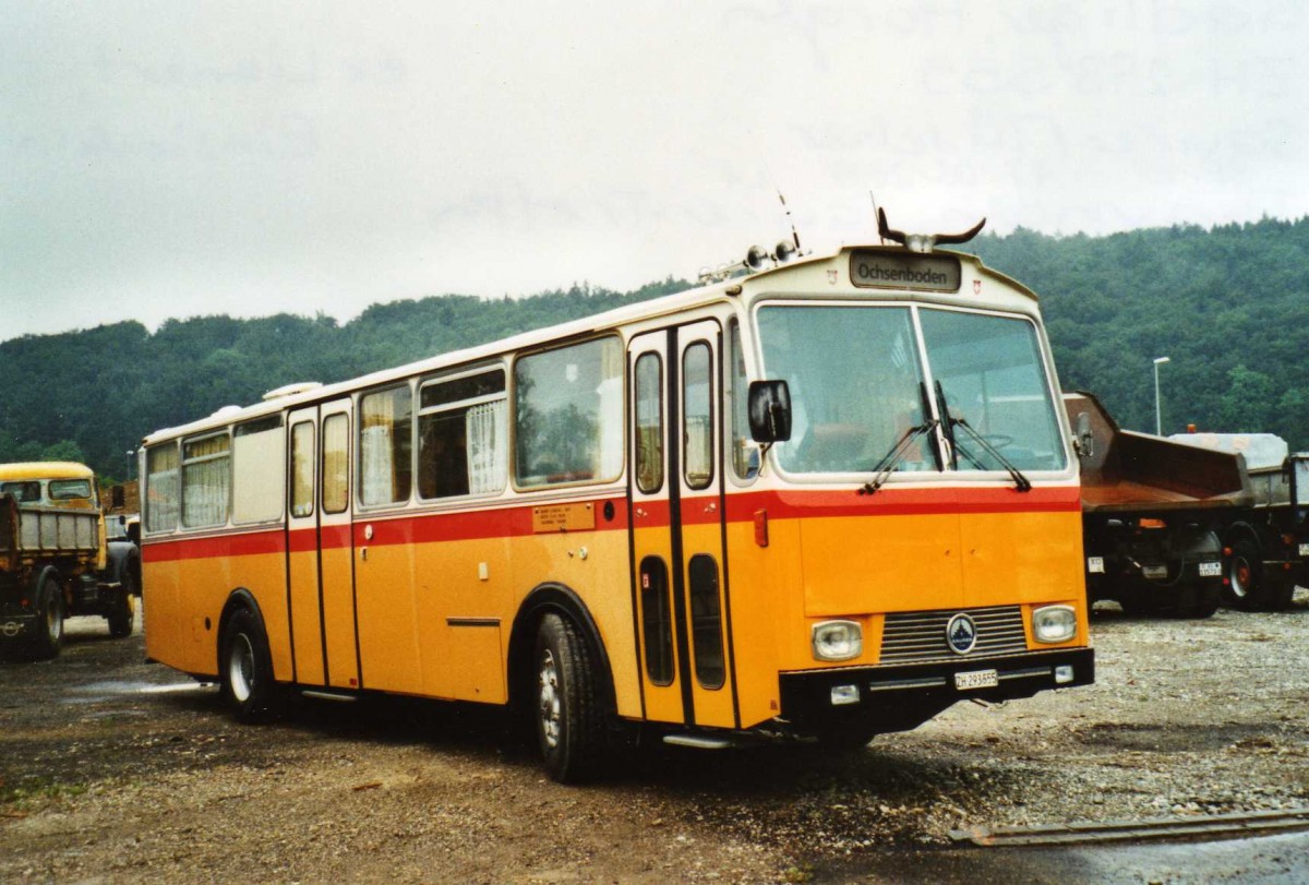 (117'124) - Gadliger, Horgen - ZH 293'555 - Saurer/Tscher (ex Lienert&Ehrler, Einsiedeln; ex Lienert, Einsiedeln) am 6. Juni 2009 in Thayngen, Saurertreffen