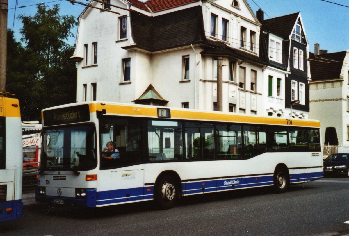 (118'016) - SWS Solingen - Nr. 701/SG-SW 148 - Mercedes am 5. Juli 2009 in Solingen, Betriebshof