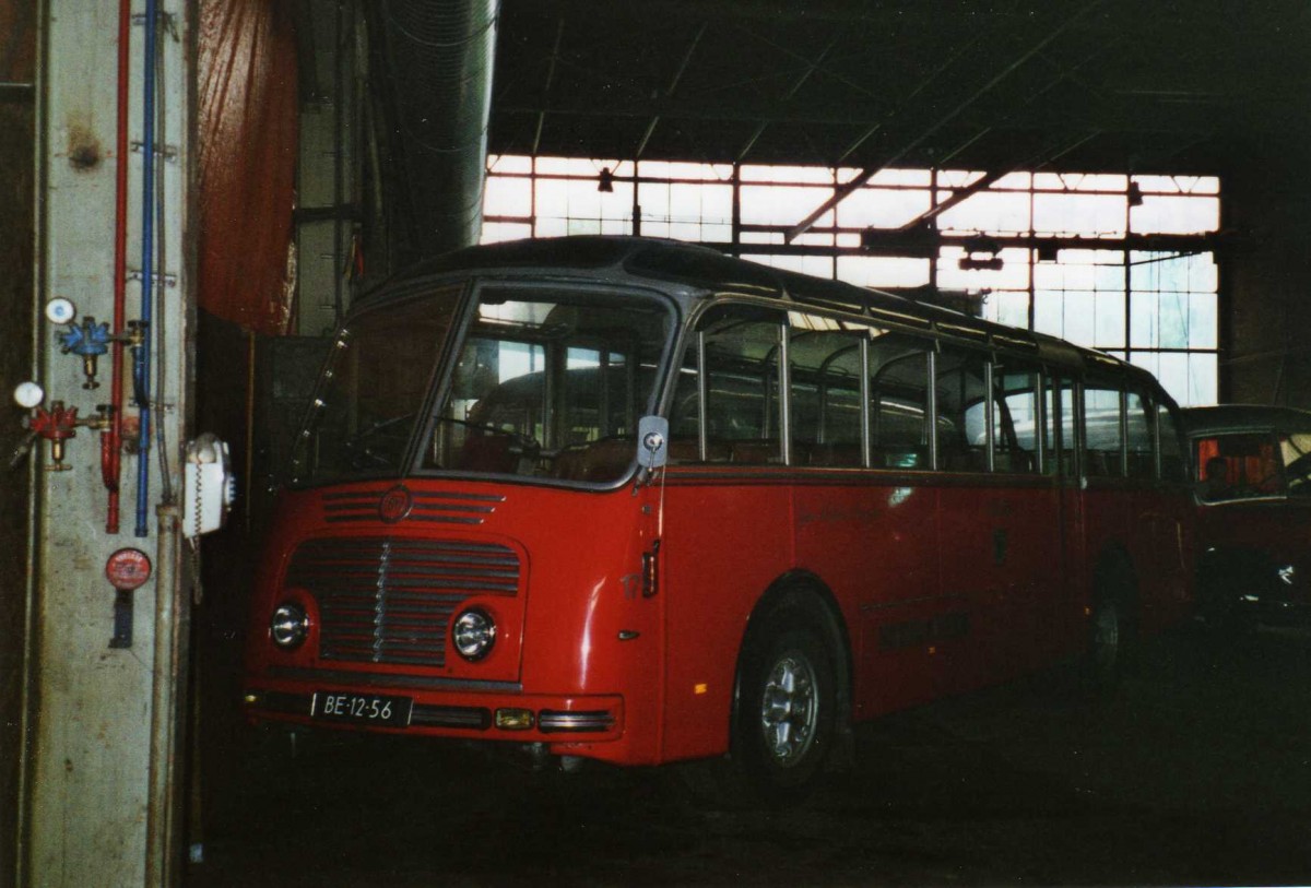 (118'535) - FRAM Drachten - Nr. 17/BE-12-56 - FBW/Gangloff (ex AFA Adelboden Nr. 3) am 7. Juli 2009 in Drachten, Autobusmuseum