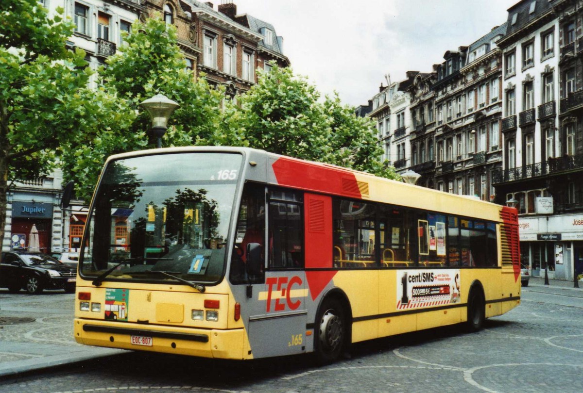 (118'635) - TEC Lige - Nr. 5.165/EOC-807 - Van Hool am 8. Juli 2009 in Lige, Gare Leopold