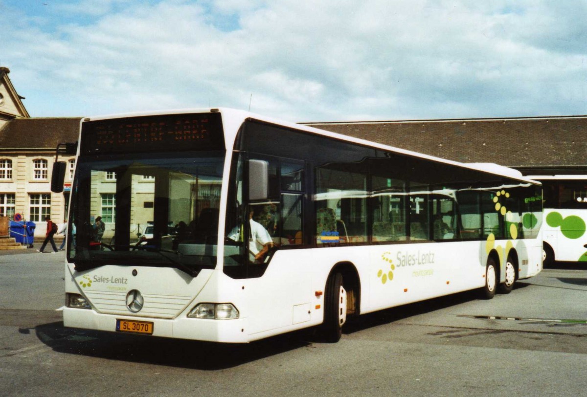 (118'822) - Sales-Lentz, Bascharage - SL 3070 - Mercedes am 8. Juli 2009 beim Bahnhof Luxembourg