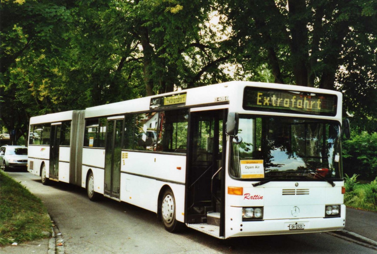 (118'931) - Rattin, Neuhausen - Nr. 20/SH 1520 - Mercedes am 10. Juli 2009 in Frauenfeld, Open-Air