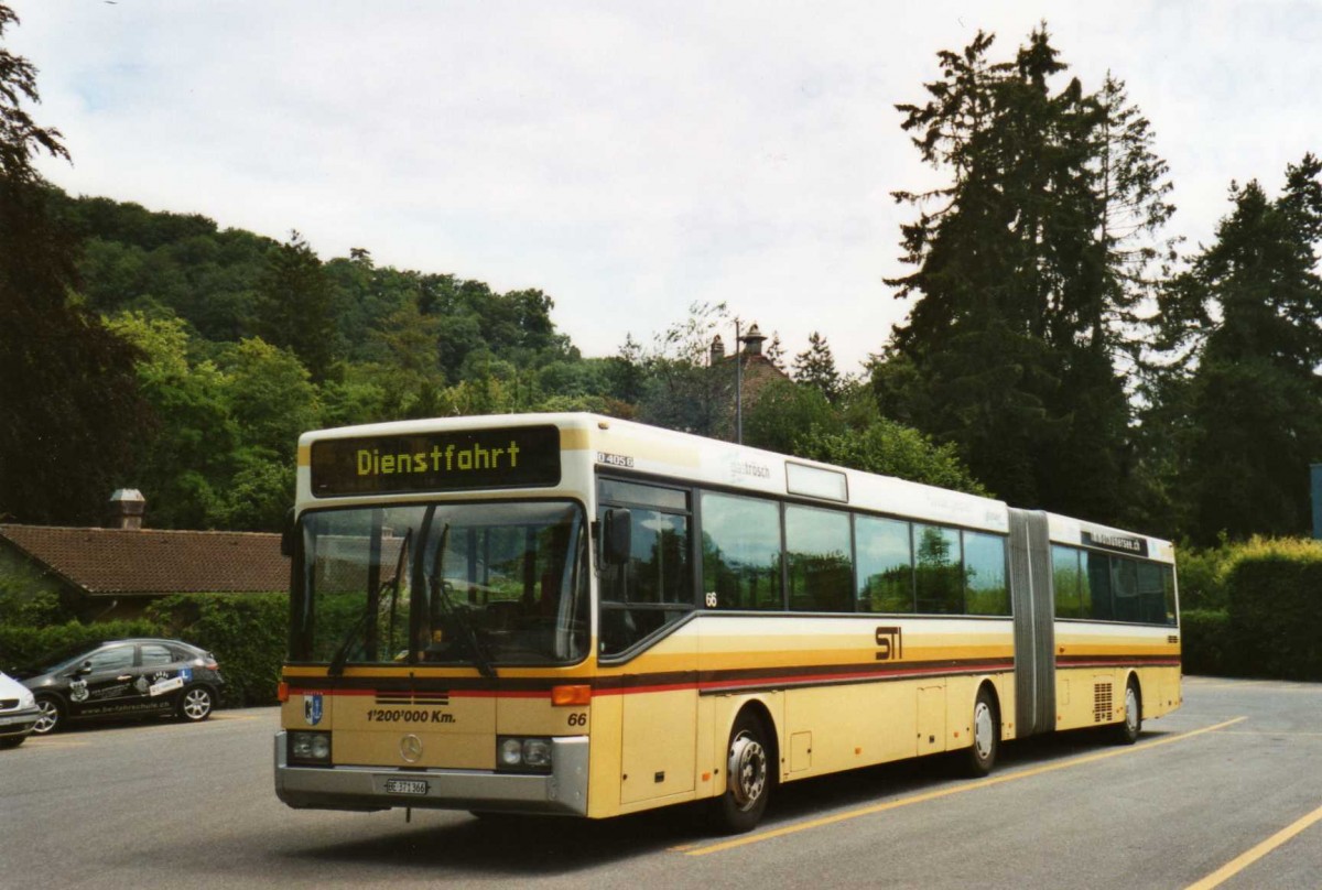 (119'037) - STI Thun - Nr. 66/BE 371'366 - Mercedes am 11. Juli 2009 bei der Schifflndte Thun