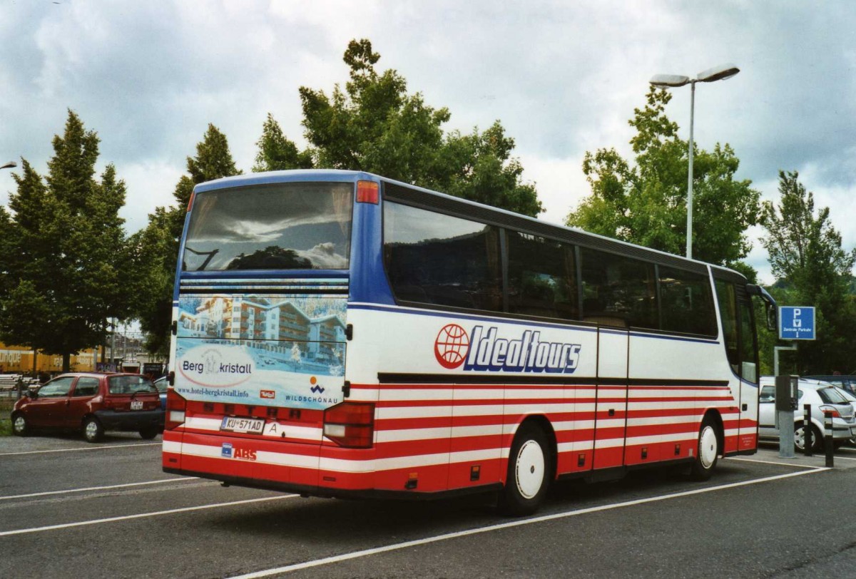 (119'204) - Aus Oesterreich: Thaler, Wildschnau - KU 571 AD - Setra am 18. Juli 2009 in Thun, Seestrasse