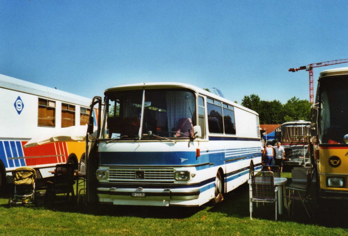 (119'814) - Meier, Dietikon - Nr. 1/ZH 133'282 - Setra (ex Geiger, Adelboden Nr. 1; ex Schelbert, Unteriberg) am 15. August 2009 in Zug, Wohnbustreffen