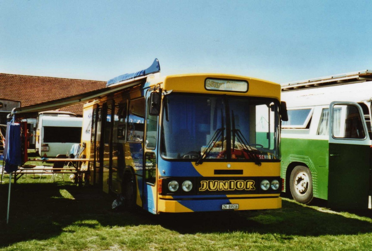 (119'822) - Wyss, Affoltern a.A. - ZH 89'516 - FHS Junior (ex RVO Langenthal) am 15. August 2009 in Zug, Wohnbustreffen