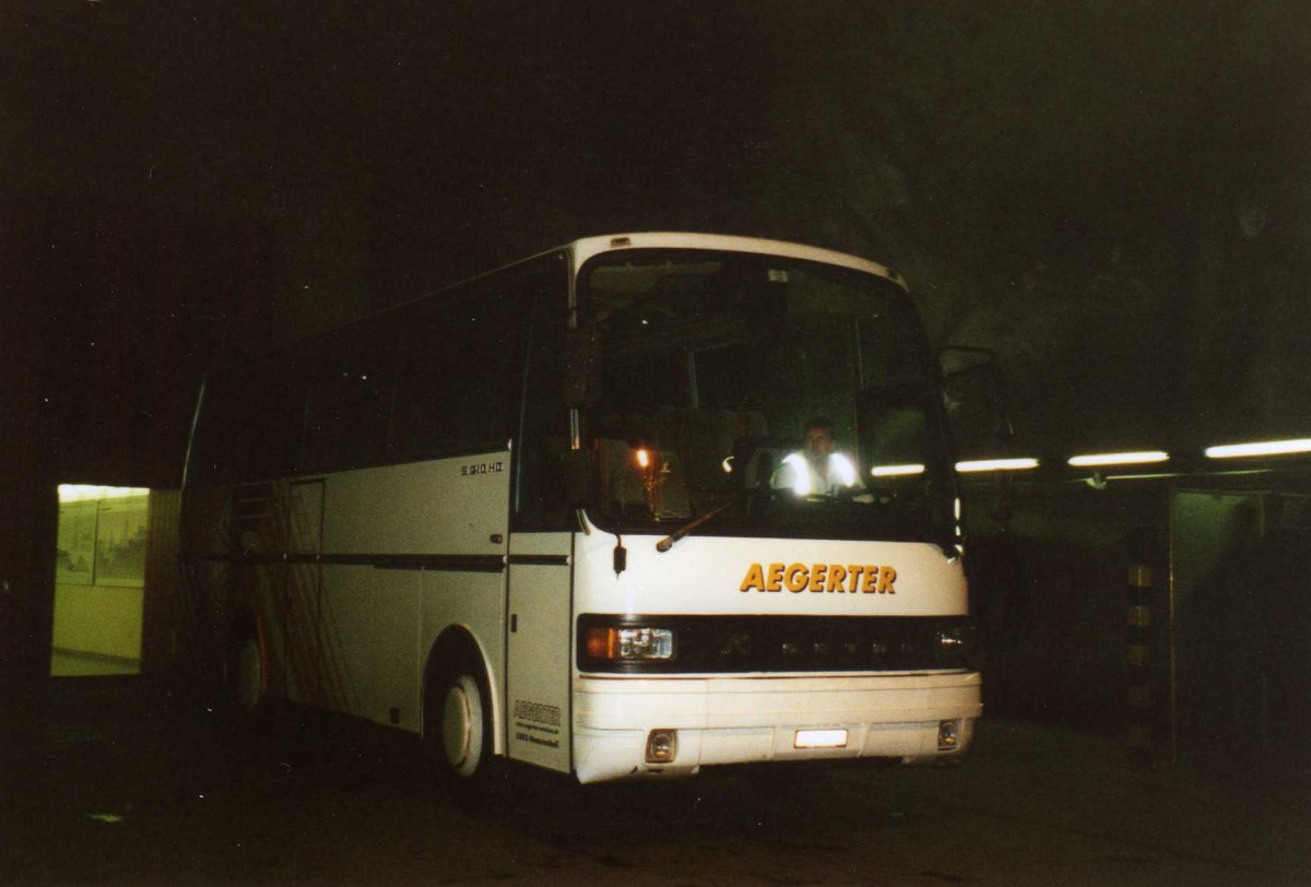 (120'203) - Aegerter, Hunzenschwil - AG 439'782 - Setra (ex Fankhauser, Sigriswil) am 22. August 2009 am Grimselpass, KWO