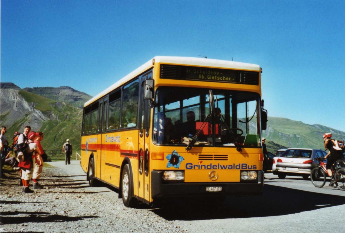 (120'424) - AVG Grindelwald - Nr. 13/BE 407'170 - Vetter am 23. August 2009 auf der Grossen Scheidegg